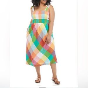 Crown & Ivy linen dress